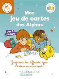Mon jeu de cartes des Alphas