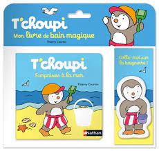 T'choupi, surprises à la mer - Mon livre de bain magique