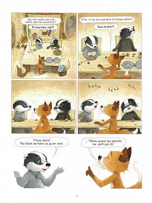 La famille Blaireau Renard présente - Vivre ensemble!