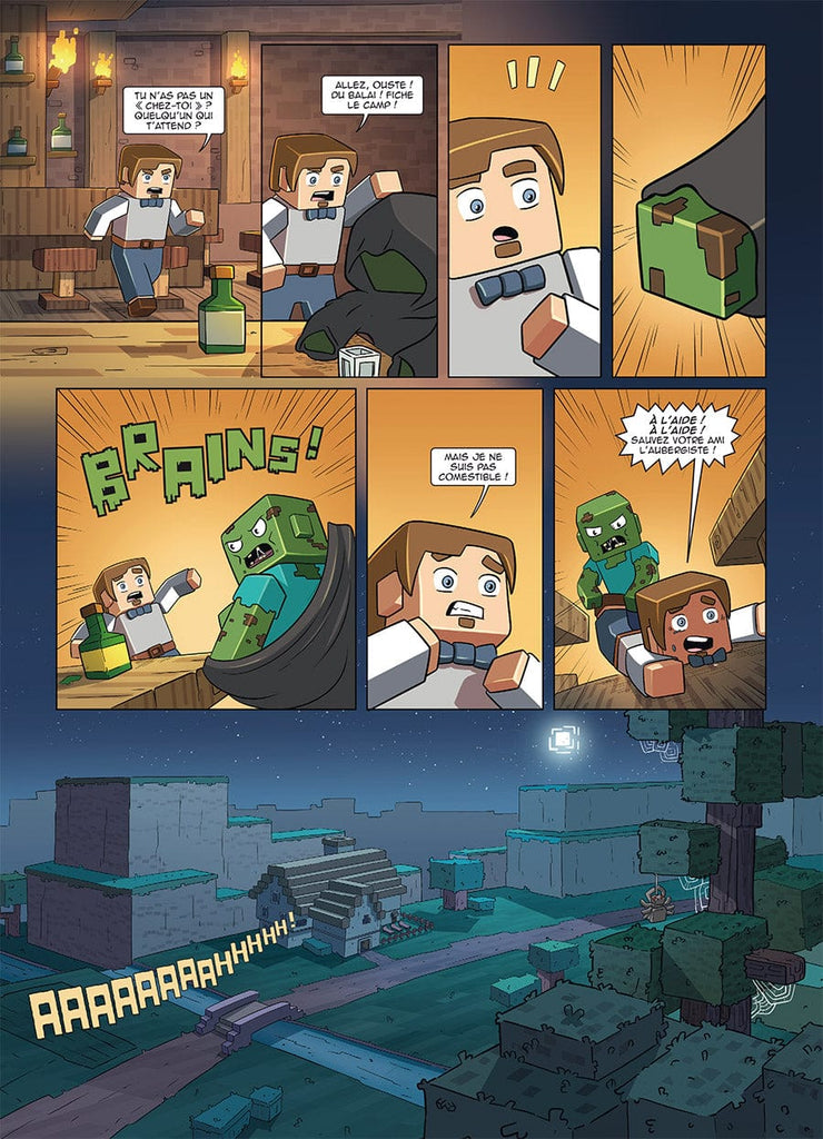 Frigiel et Fluffy T06 - Le manoir d'Herobrine (BD)