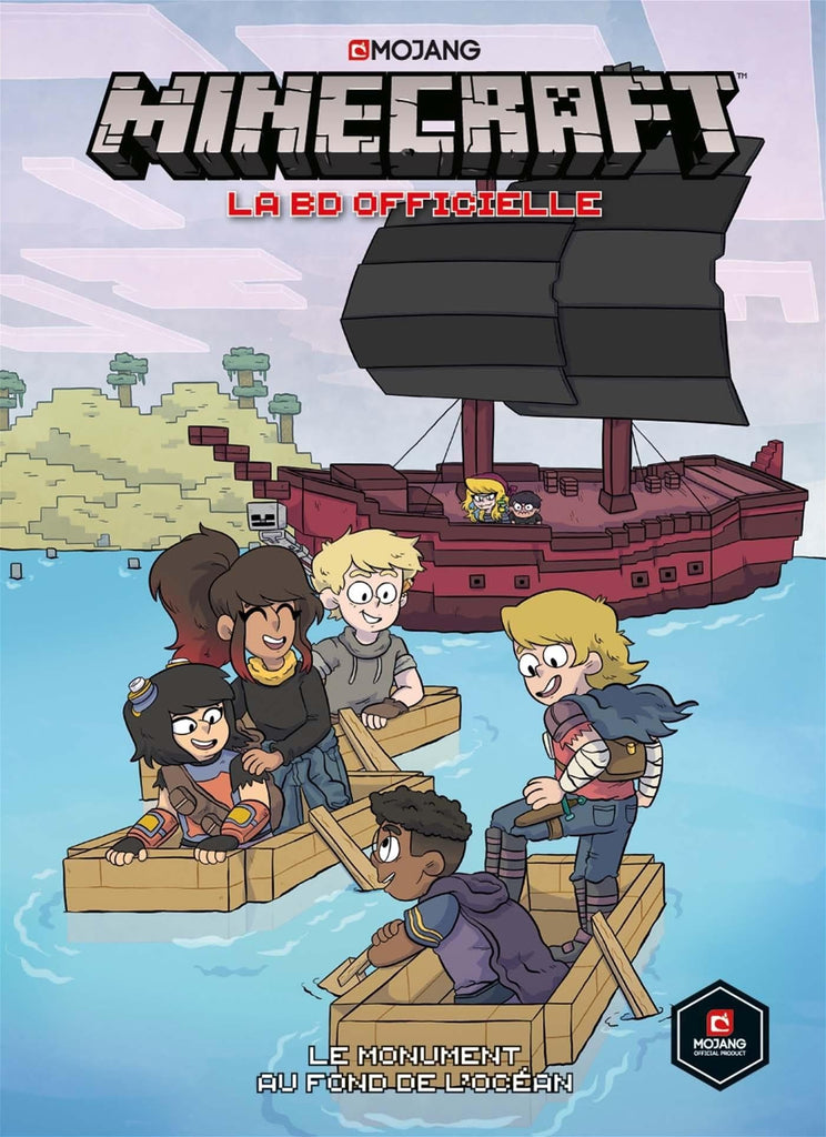 Minecraft - La BD officielle T02 - Le monument au fond de l'océan