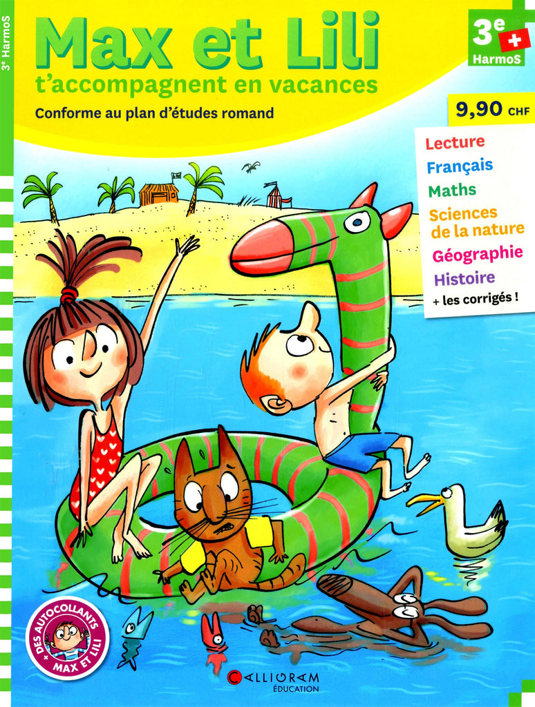 Max et Lili t'accompagnent en vacances - 3e Harmos ( 2e année )