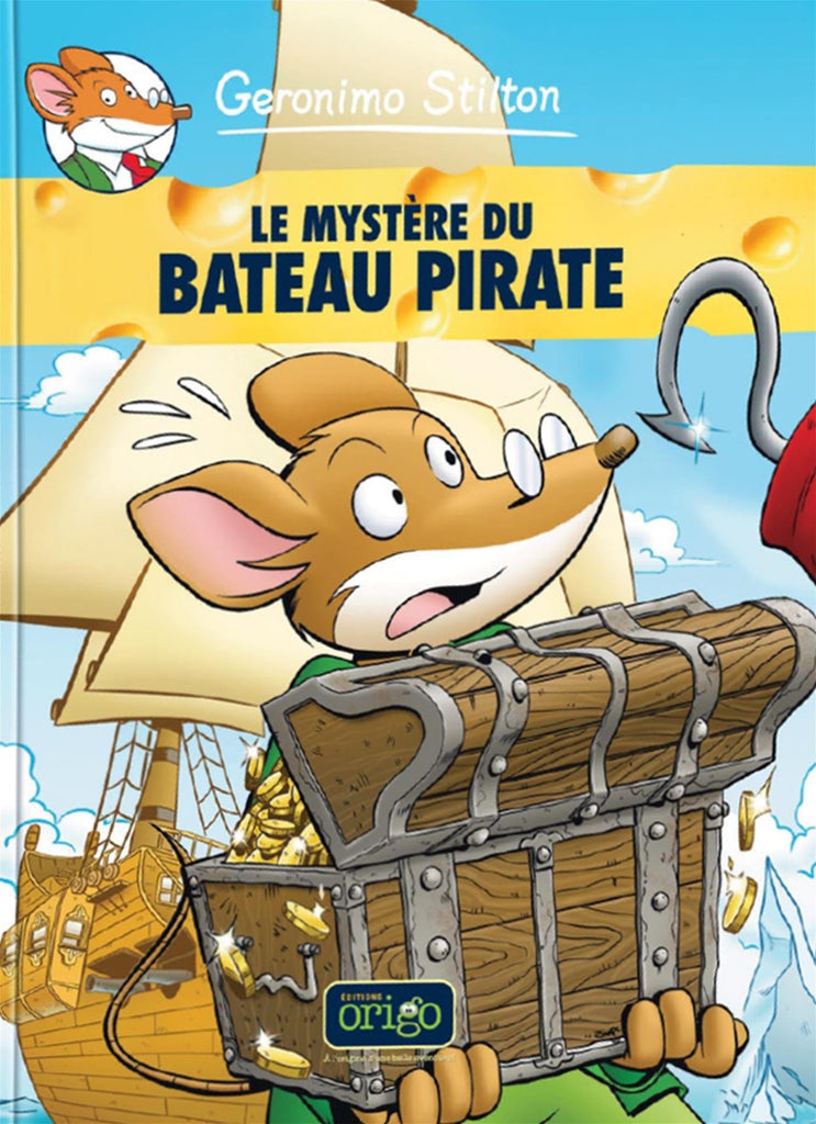 Geronimo Stilton T17 - Mystère du bateau pirate (BD)