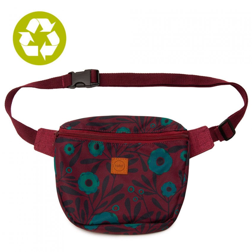 Sac banane - Coquelicot turquoise