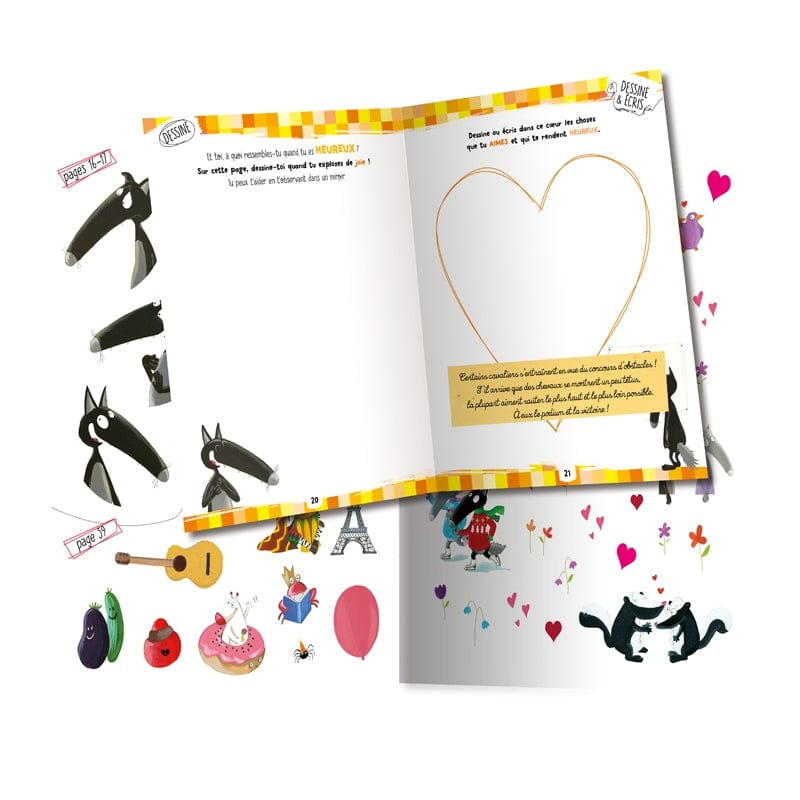 J'exprime mes émotions avec Loup