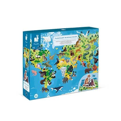 Puzzle 3D - Animaux en danger - 200 pièces