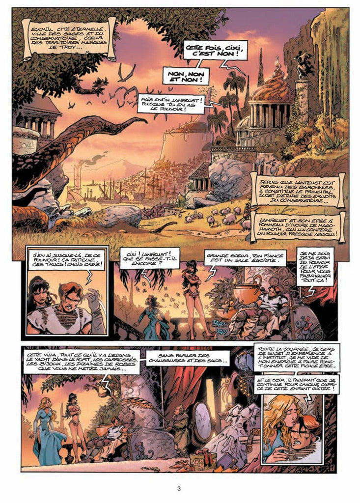 Lanfeust de Troy T05 - Le frisson de l'haruspice