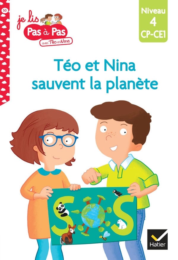 Je lis pas à pas - Téo et Nina sauvent la planète