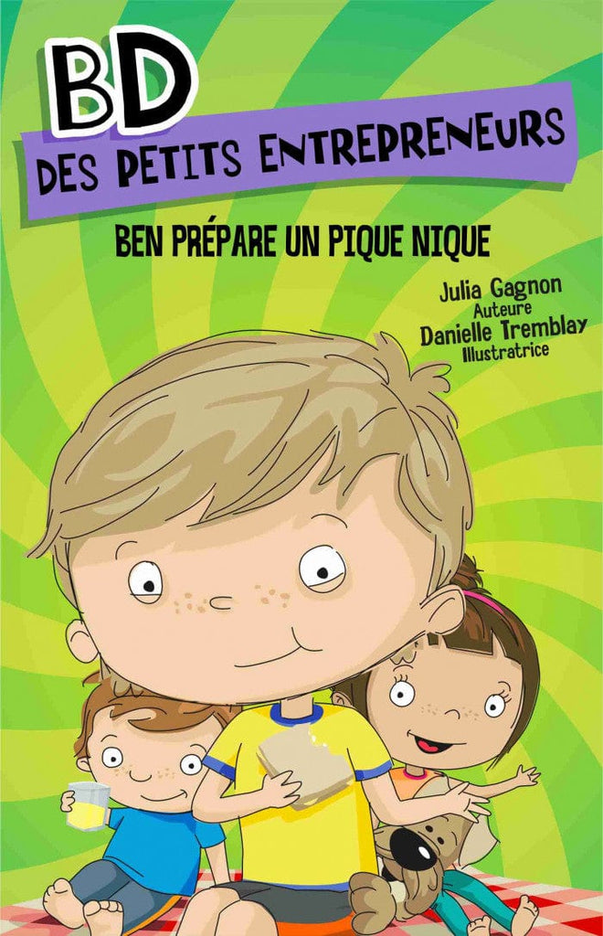 BD des petits entrepreneurs - Ben prépare un pique-nique