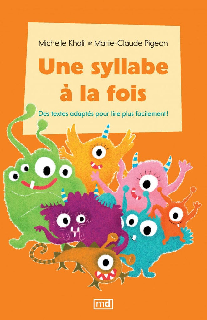 Une syllabe à la fois - Coffret Série orange