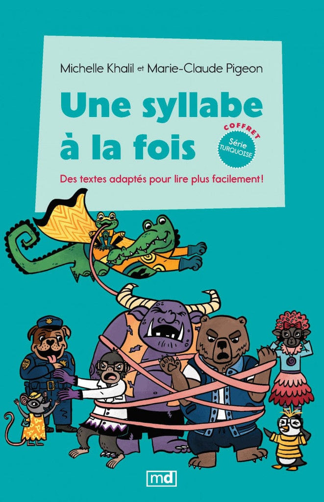 Une syllabe à la fois - Coffret Série turquoise