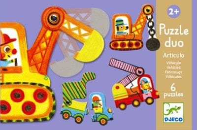 Puzzle duo - Articulo vehicules