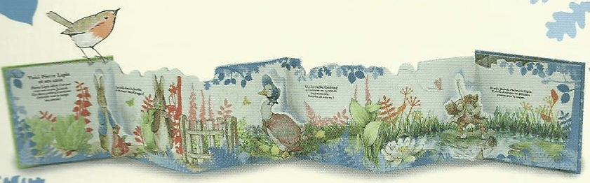 Le monde de Pierre Lapin - Livre pop-up à déplier