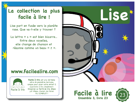 Facile à lire - Ensemble 3 - Livre 23 - Lise