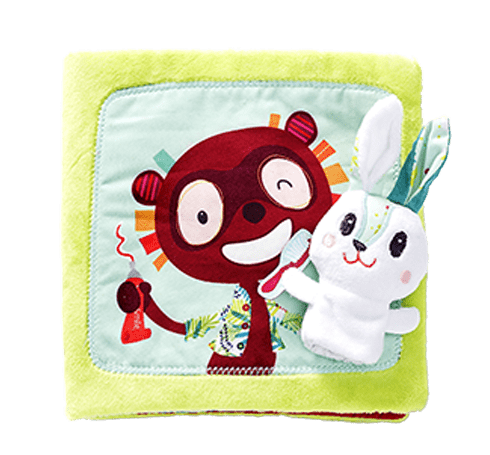 Livre d'éveil - Petit lapin dentiste