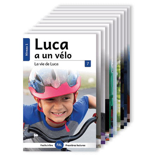 Ensemble Facile à lire - La vie de Luca - Niveau 1