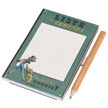 Mémo bloc notes aimanté - On fait la course