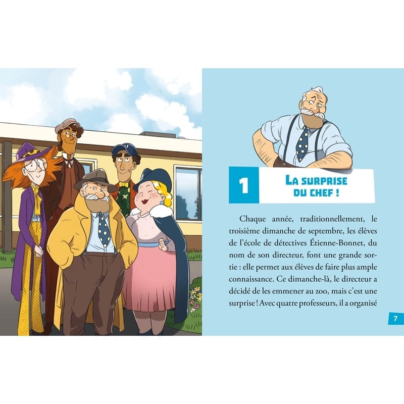 Pas à pas - Mes enquêtes à l'école de détectives T01