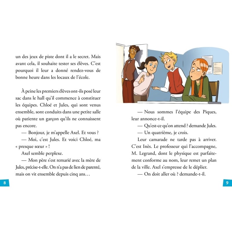 Pas à pas - Mes enquêtes à l'école de détectives T01