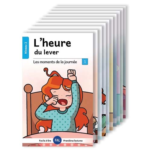 Ensemble Facile à lire - Les moments de la journée - Niveau 2 (Nouvelle édition)