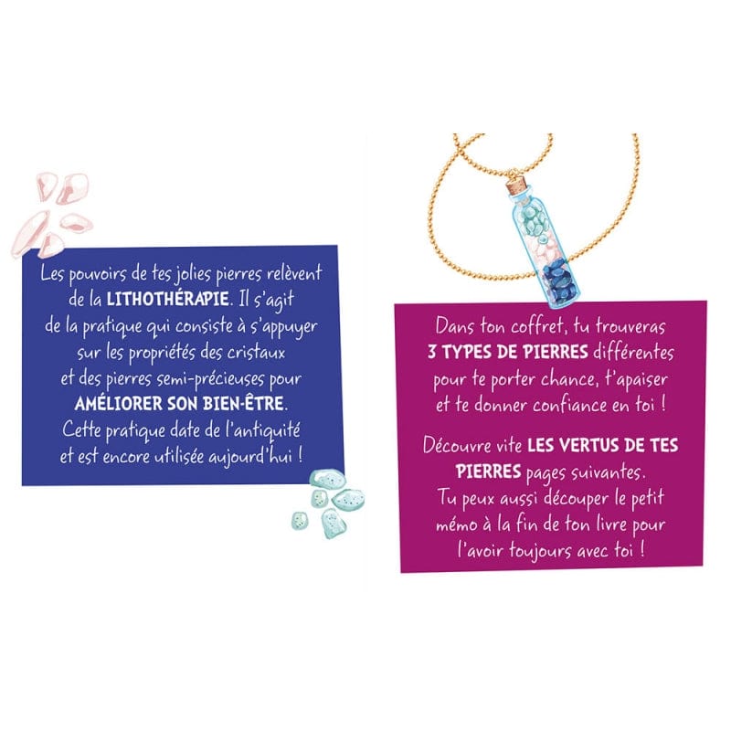 Mon joli collier cristaux magiques