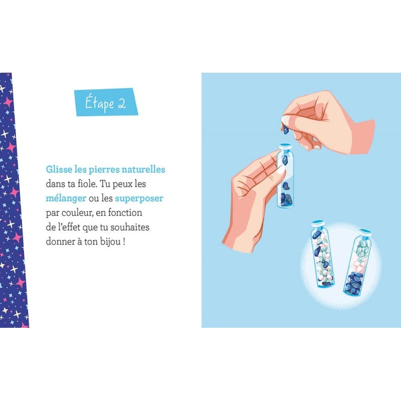 Mon joli collier cristaux magiques