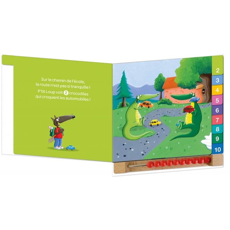 P'tit loup - Mon premier livre à compter