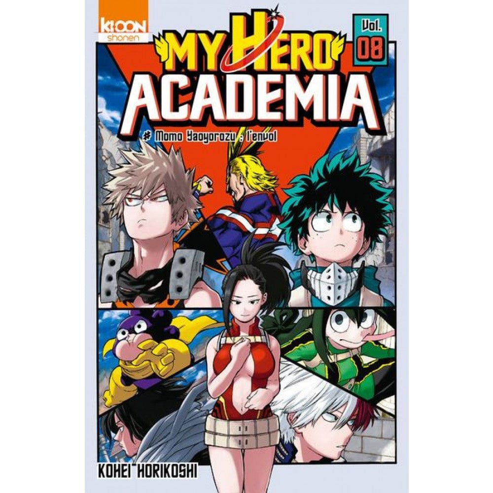 My Hero Academia T08 - Momo Yaoyorozu : l'envol