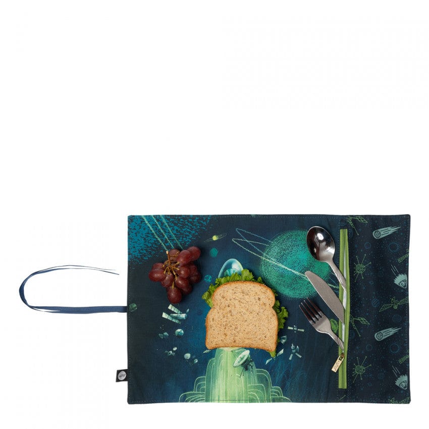 Napperon enroulable avec pochette pour ustensiles - Space-K