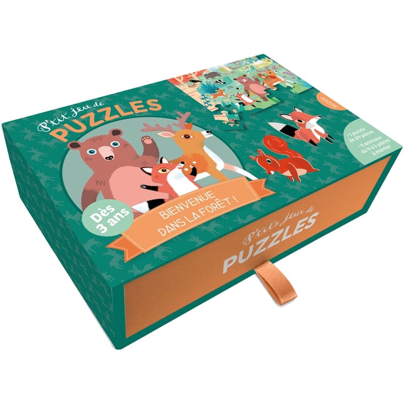 P'tit jeu de puzzles - Bienvenue dans la forêt!