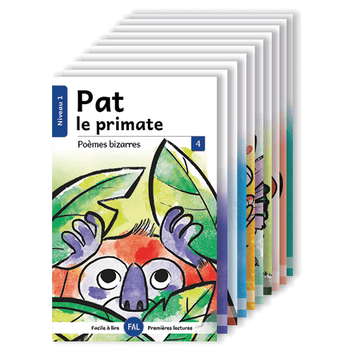 Ensemble Facile à lire - Poèmes bizarres - Niveau 1 (Nouvelle édition)