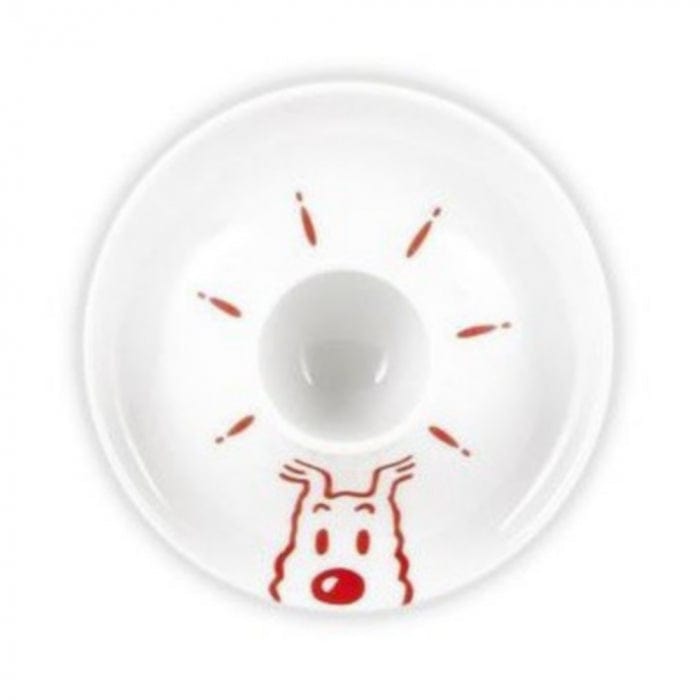 Tintin - Coquetier en porcelaine Milou