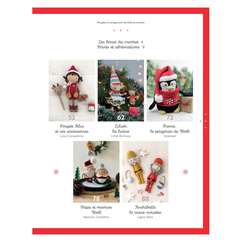 Poupées & amigurumis de Noël au crochet