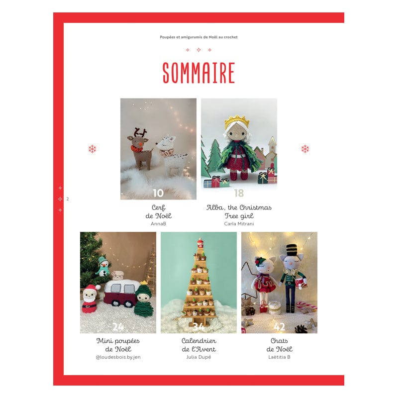 Poupées & amigurumis de Noël au crochet