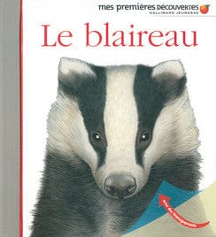 Mes premières découvertes - Le blaireau