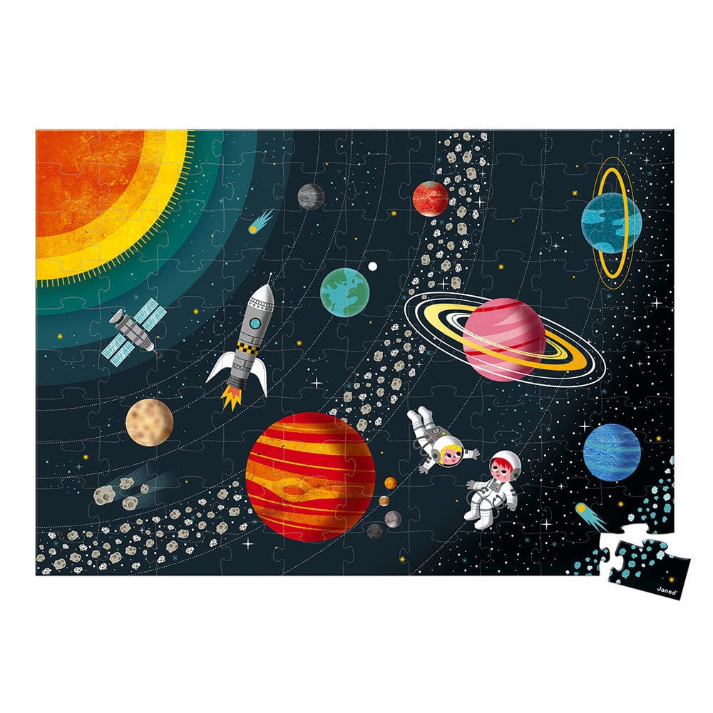 Puzzle éducatif - système solaire