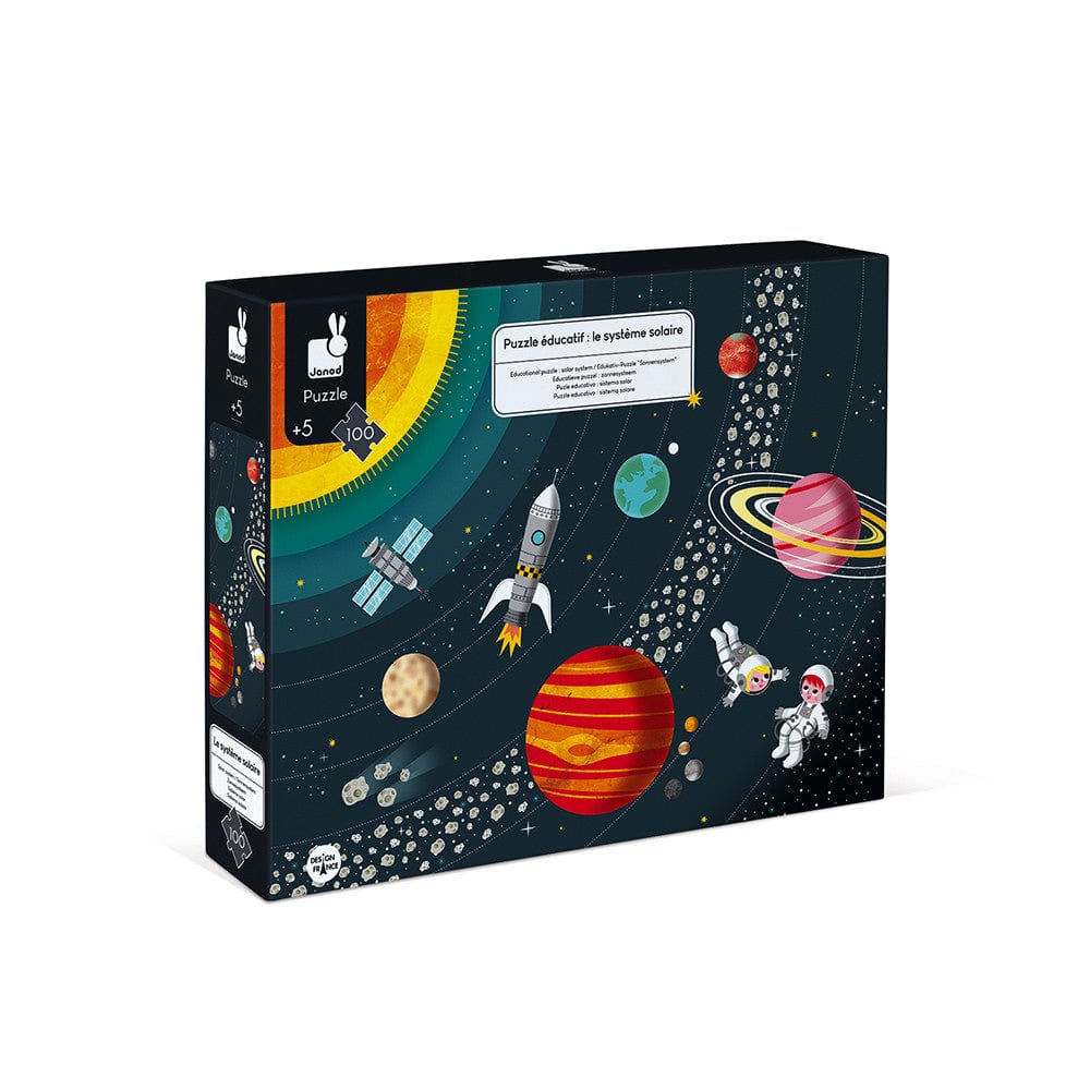Puzzle éducatif - système solaire