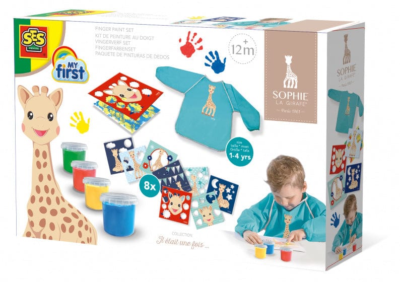 Kit de peinture au doigt - Sophie la girafe