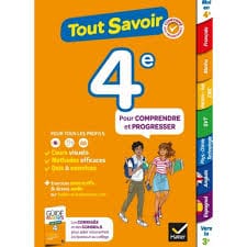Tout savoir pour comprendre et progresser - 4e ( 8e année )