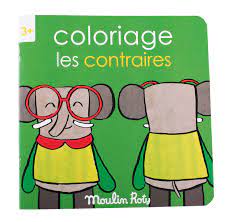 Coloriage - Les contraires