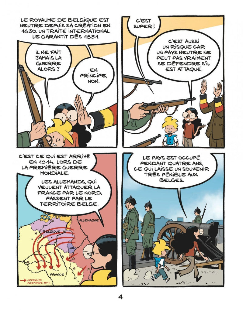 Le fil de l'Histoire - 1939-1945 - La Belgique en terrain de guerre