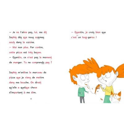 Les enquêtes de Quentin et Sophie - Le babysitteur est un loup-garou