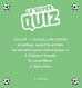 Le super quiz - Joueurs de foot