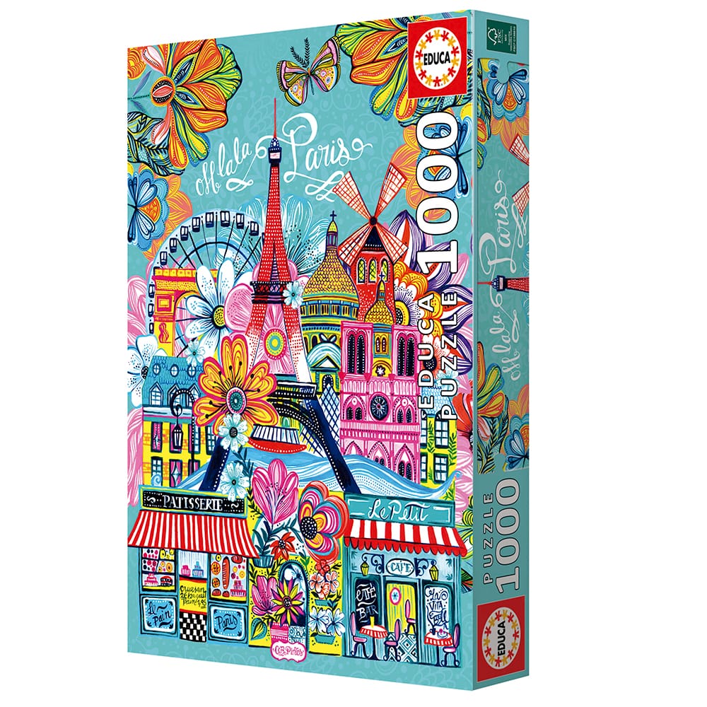 Puzzle - Ohlala Paris - 1000 pièces