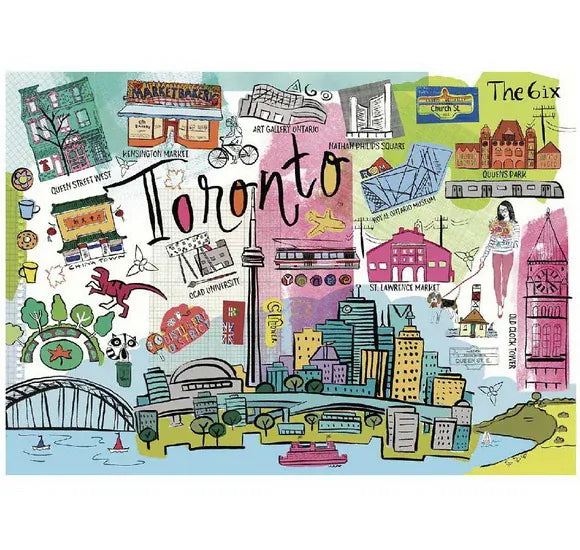Puzzle - Toronto - 1000 pièces