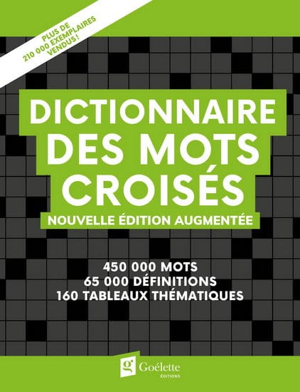 Dictionnaire des mots croisés