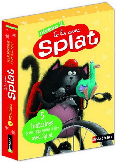 Coffret Je lis avec Splat - niveau 2