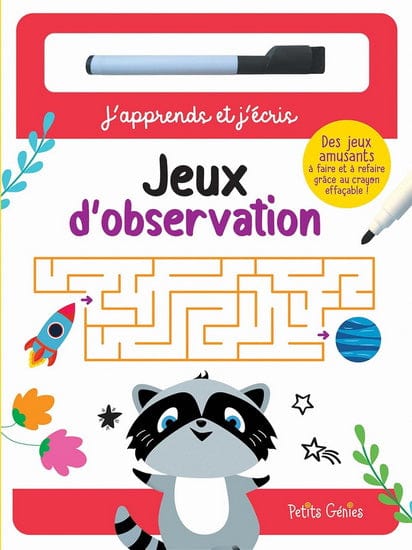 J'apprends et j'écris: jeux d'observations