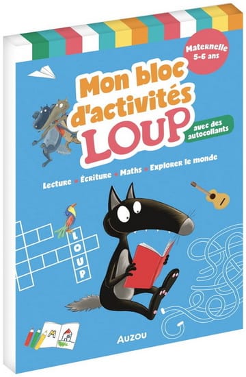Mon bloc d'activités Loup - Maternelle