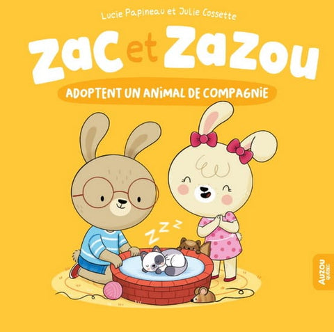 Zac et Zazou - Adoptent un animal de compagnie